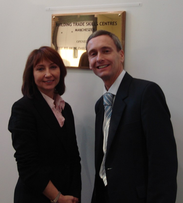 David with Verity Mortlock National Head of Marketing at BTSC 