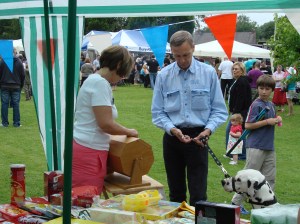 David at Bury Hospice Party in the Park