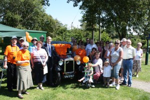 David with members of the Myeloma Support Group